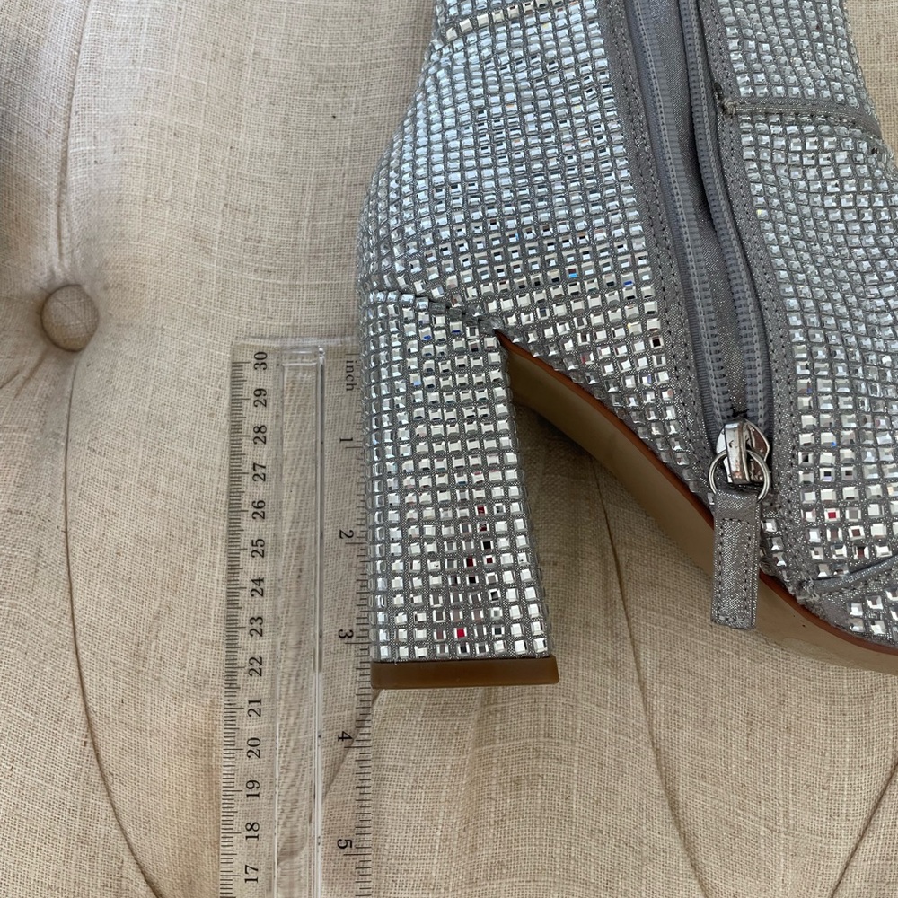 Steve Madden Rhinestone Booties 5 - Picture 6 of 7